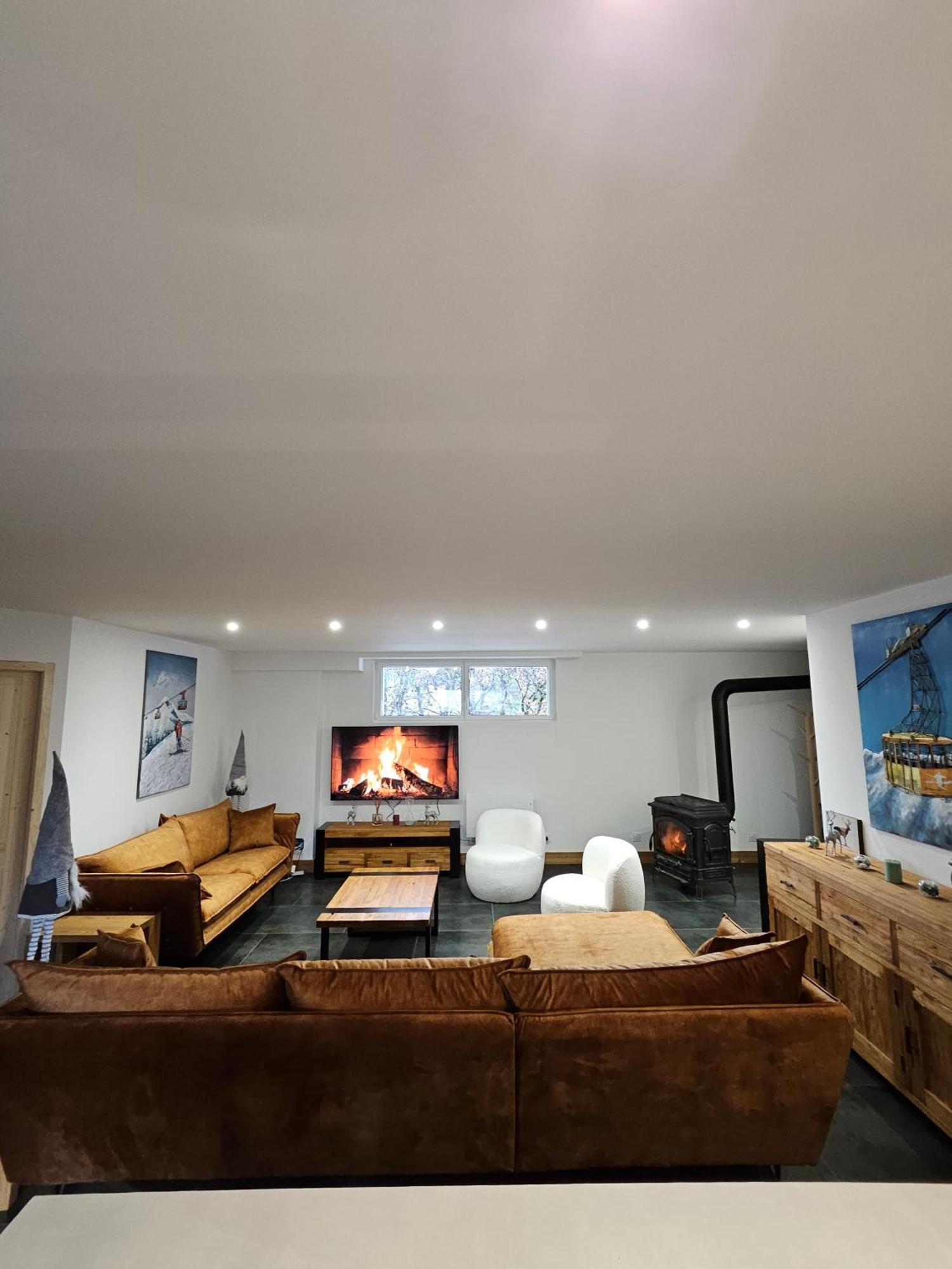 Les Fees Mer : Appart 150 M² Hypercentre Calme 10P Chamonix Exteriér fotografie