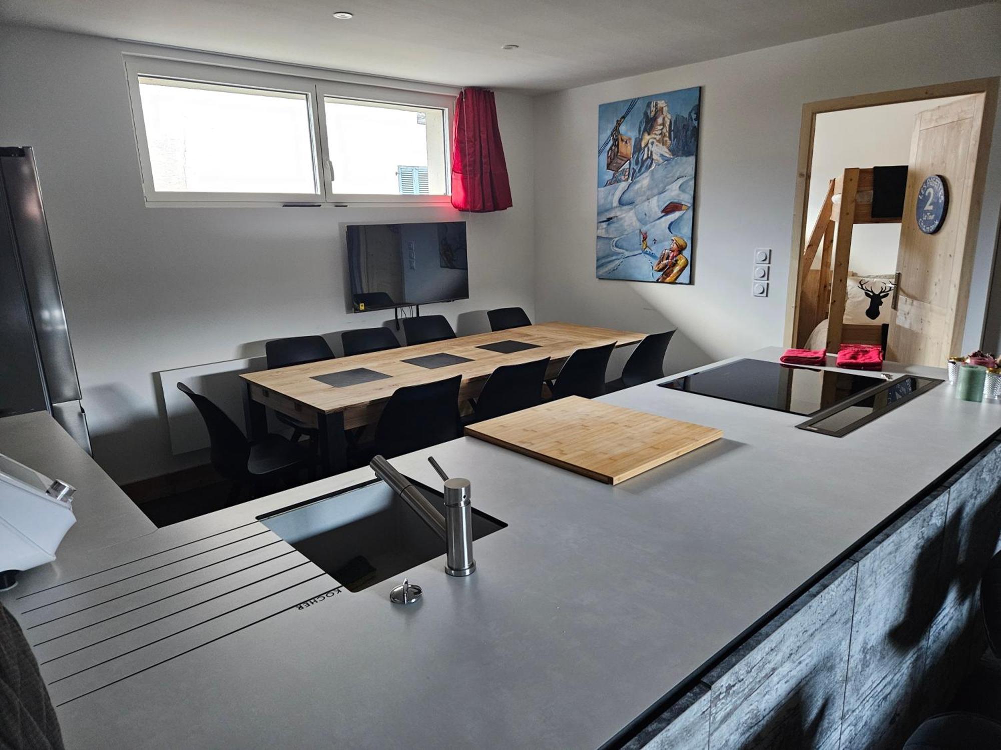 Les Fees Mer : Appart 150 M² Hypercentre Calme 10P Chamonix Exteriér fotografie