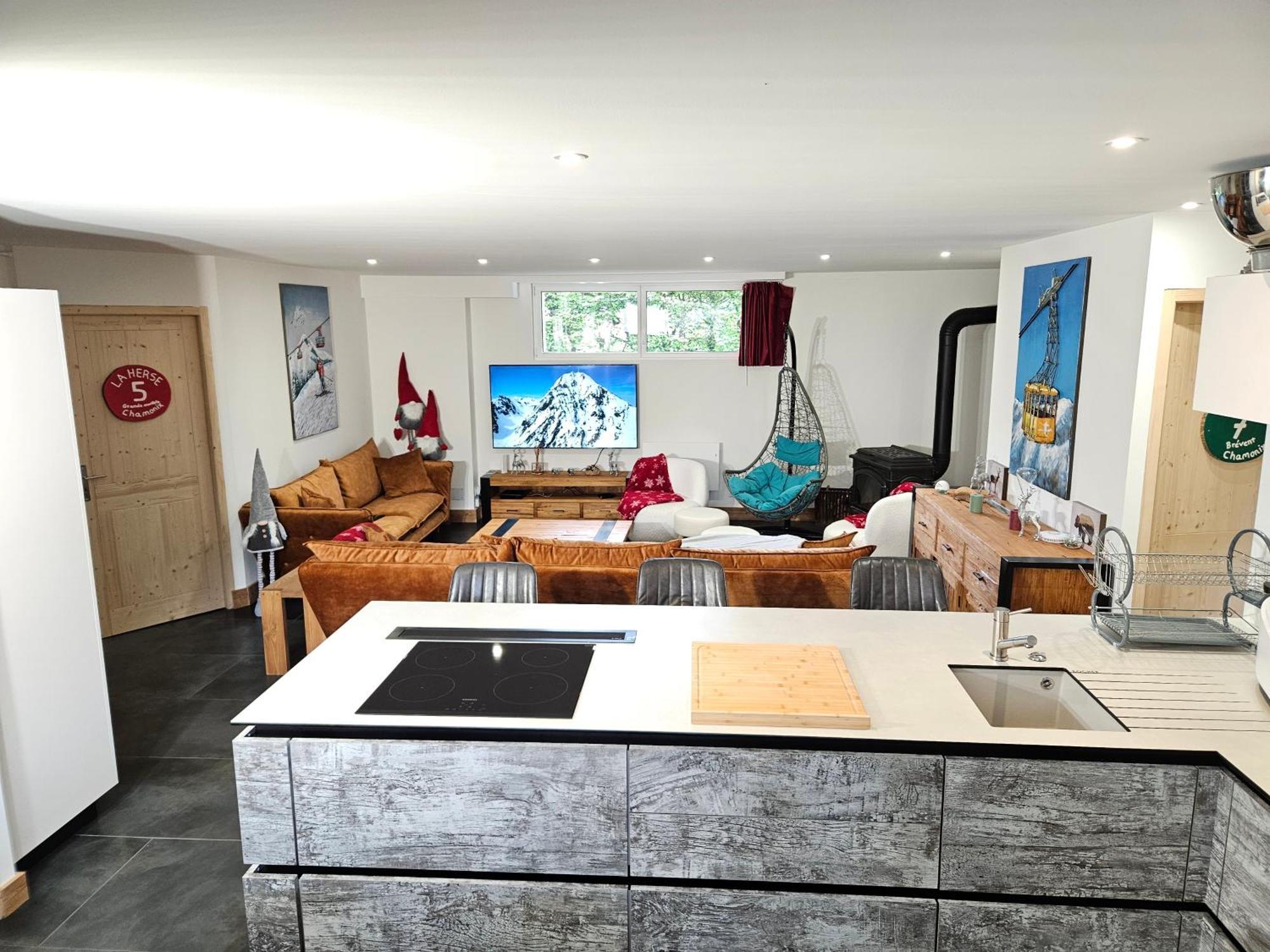 Les Fees Mer : Appart 150 M² Hypercentre Calme 10P Chamonix Exteriér fotografie
